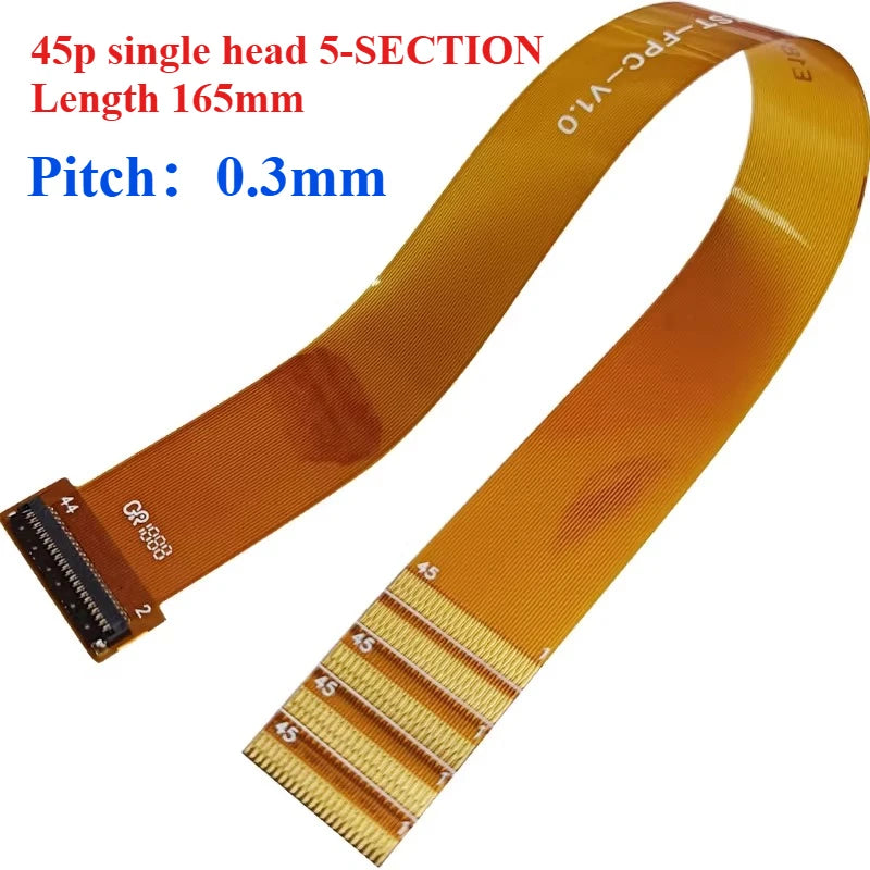 BTB ZIF Test Cable 0.3/0.5mm Pitch 13–45 Pin Extension Adapter ZIF Test Cable Adapter Richie's 45P 0.3 165mm