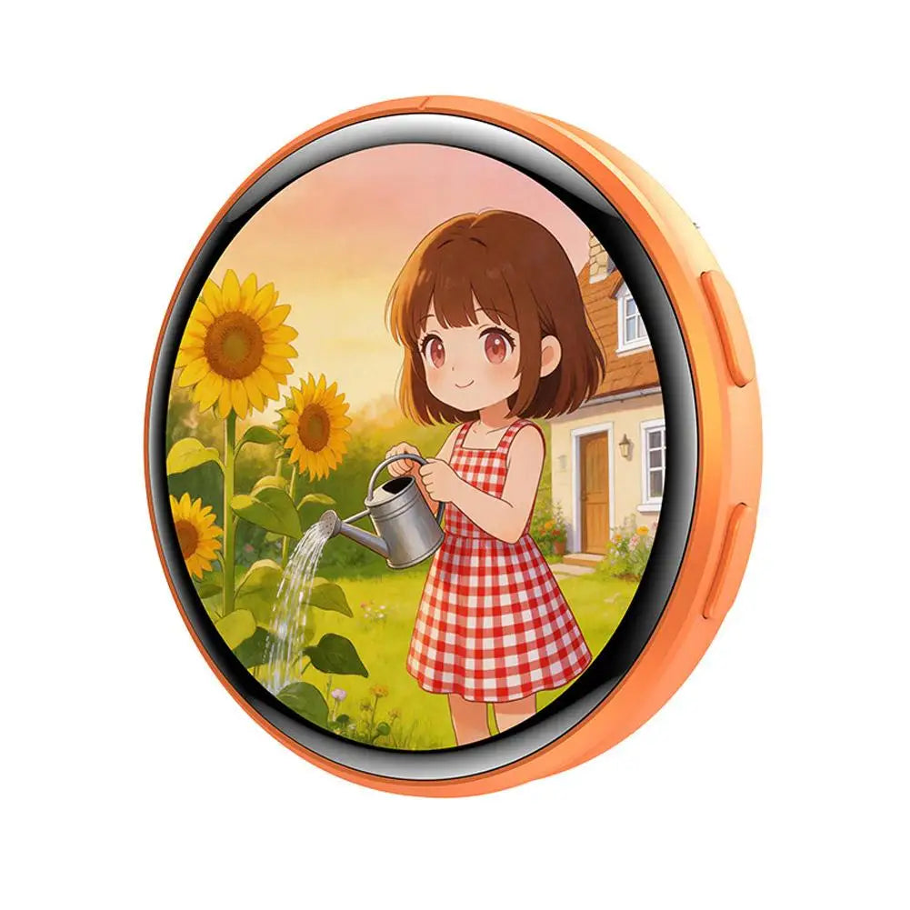Anime Smart Digital E-Badge Display Pin | GIF Screen Otaku Gift Smart Display Badge Richie's C