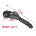 Adjustable Strap Spanner Wrench – Belt Oil Filter Removal Tool Strap Spanner Wrench Richie's Grey