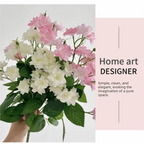 Artificial Jasmine Silk Flower Branch | Multicolor Faux Floral Artificial Flower Branch Richie's