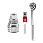 3/8" Universal Adaptive Socket Wrench Set 10–19mm | CR-V Steel Socket Wrench Set Richie's 3 PCS 1