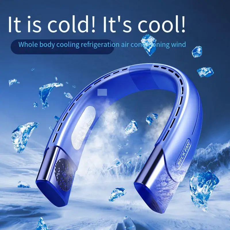 Hanging Neck Fan 6000mAh Portable Bladeless USB Rechargeable Neck Fan Richie's