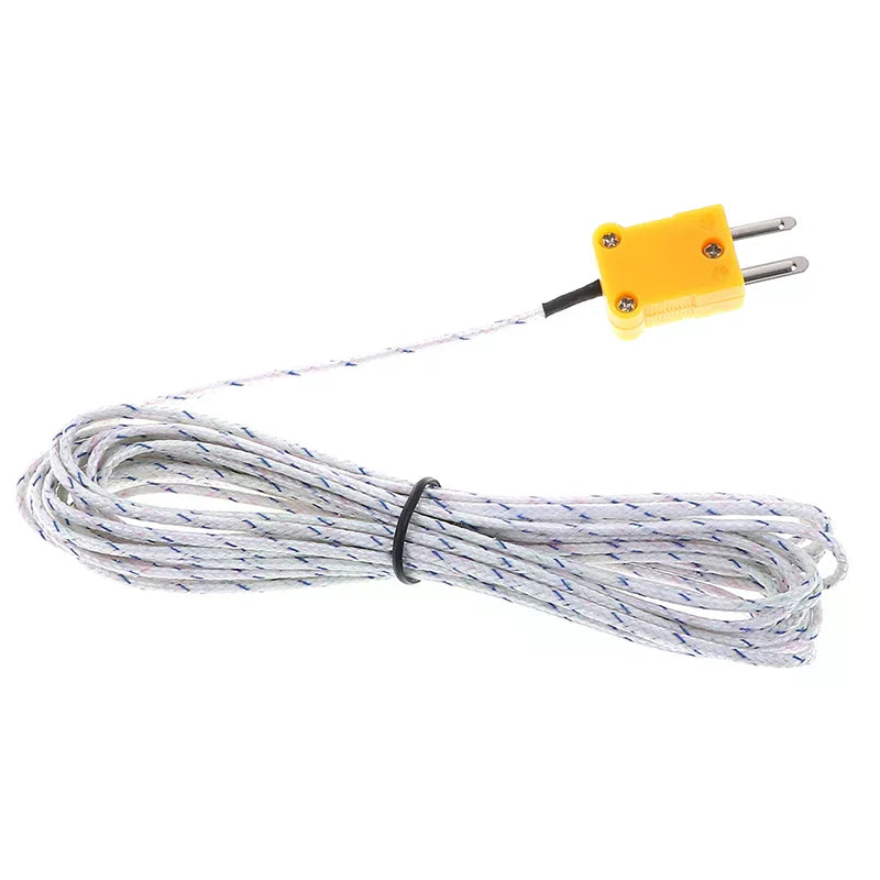 5M K-Type Thermocouple Probe Temperature Sensor Cable Wire Thermocouple Sensor Probe Richie's