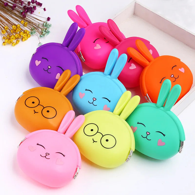 Girls Mini Silicone Animal Coin Purse – Kids Key Wallet Silicone Coin Purse Richie's