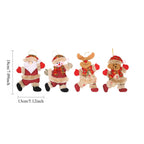 Christmas Tree Ornaments – Santa, Snowman, Reindeer & Bear Set Christmas Ornaments Richie's