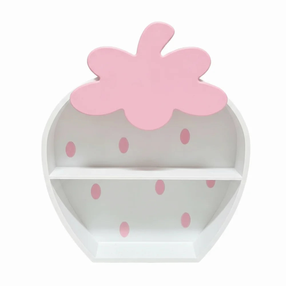 Strawberry Shaped Tiered Display Shelf – Doll & Figurine Rack Decorative Display Shelf Richie's as show