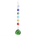 K9 Crystal Rainbow Suncatcher Hanging Pendant Prism Decor Crystal Suncatcher Pendant Richie's Green