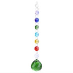 K9 Crystal Rainbow Suncatcher Hanging Pendant Prism Decor Crystal Suncatcher Pendant Richie's Green