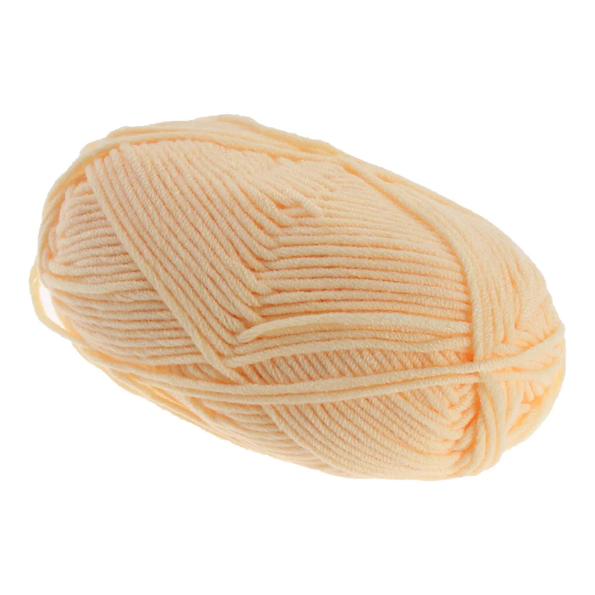 Milk Cotton Yarn – Soft Chunky Worsted Weight, Knitting & Crochet Craft Yarn Richie's Light Yellow