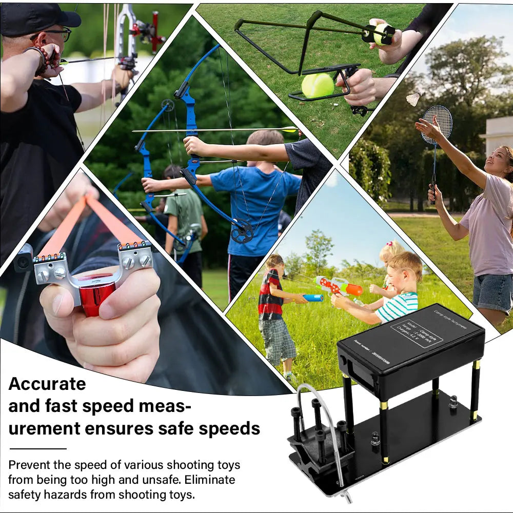 Shooting Chronograph Bullet Speed & Energy Tester 1-999m/s Shooting Chronograph Richie's