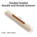 2-in-1 Needle Threader & Seam Ripper Sewing Tool Sewing Tool Set Richie's mike yellow