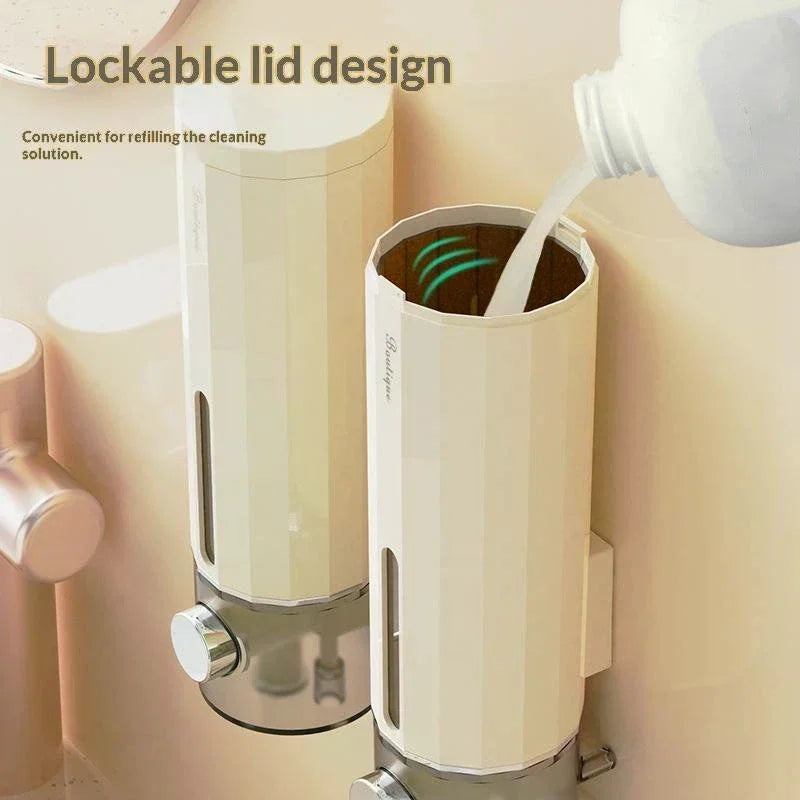 Wall Mounted Soap Dispenser No-Drill 500ml | Bathroom Kitchen Soap Dispenser Richie's