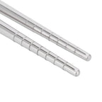 4 Pairs Stainless Steel Chopsticks – Non-Slip, Reusable Metal Chopsticks Set Richie's