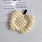 Apple Shape Cotton Coaster – Heat Resistant Washable Table Mat Kitchen Coaster Mat Richie's Yellow-fine lines