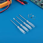 4-Piece Precision Screwdriver Set – Slotted & Cross Blue Handle Precision Screwdriver Set Richie's