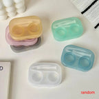 Contact Lens Case with Tweezers – Dustproof Travel Organizer Contact Lens Case Richie's A1-1pc random