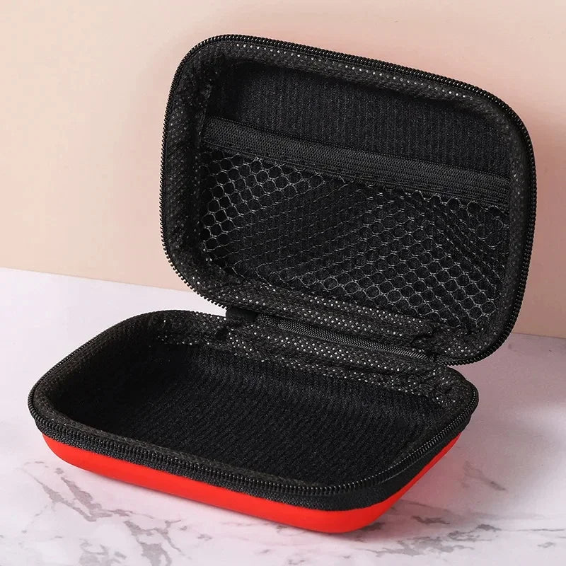 Portable EVA Travel Cable & Earphone Organizer Zipper Case Travel Cable Organizer Richie's