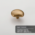 Zinc Alloy Cabinet Handles & Drawer Knobs – Gold/Silver Cabinet Hardware Richie's type 1 bronze
