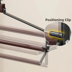 Foldable Blanket Drying Rack – Large Capacity Iron & Wood Frame Clothes Drying Rack Richie's