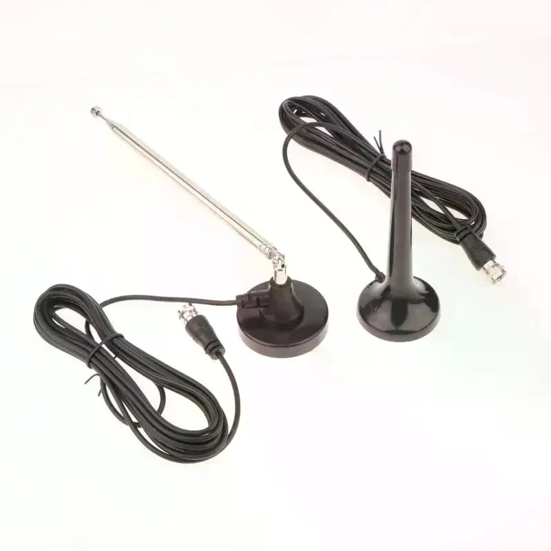 Indoor FM DAB Telescopic Antenna with 3 Adapters | Home Radio Indoor Radio Antenna Richie's