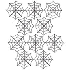 10Pcs Halloween Plastic Spider Web Cobweb Hanging Decorations Halloween Decoration Richie's