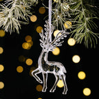 Clear Acrylic Christmas Tree Pendants – Transparent Ornaments Christmas Ornaments Richie's Style 2