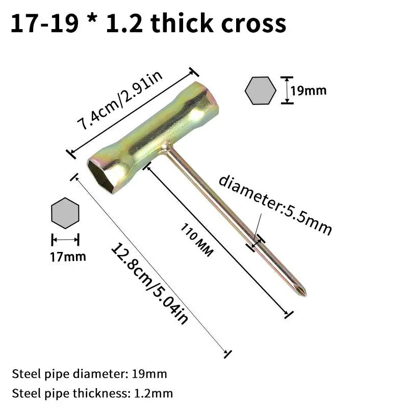 2-in-1 Spark Plug Socket Wrench – High Carbon Steel Spanner Socket Wrench Tool Richie's 171912