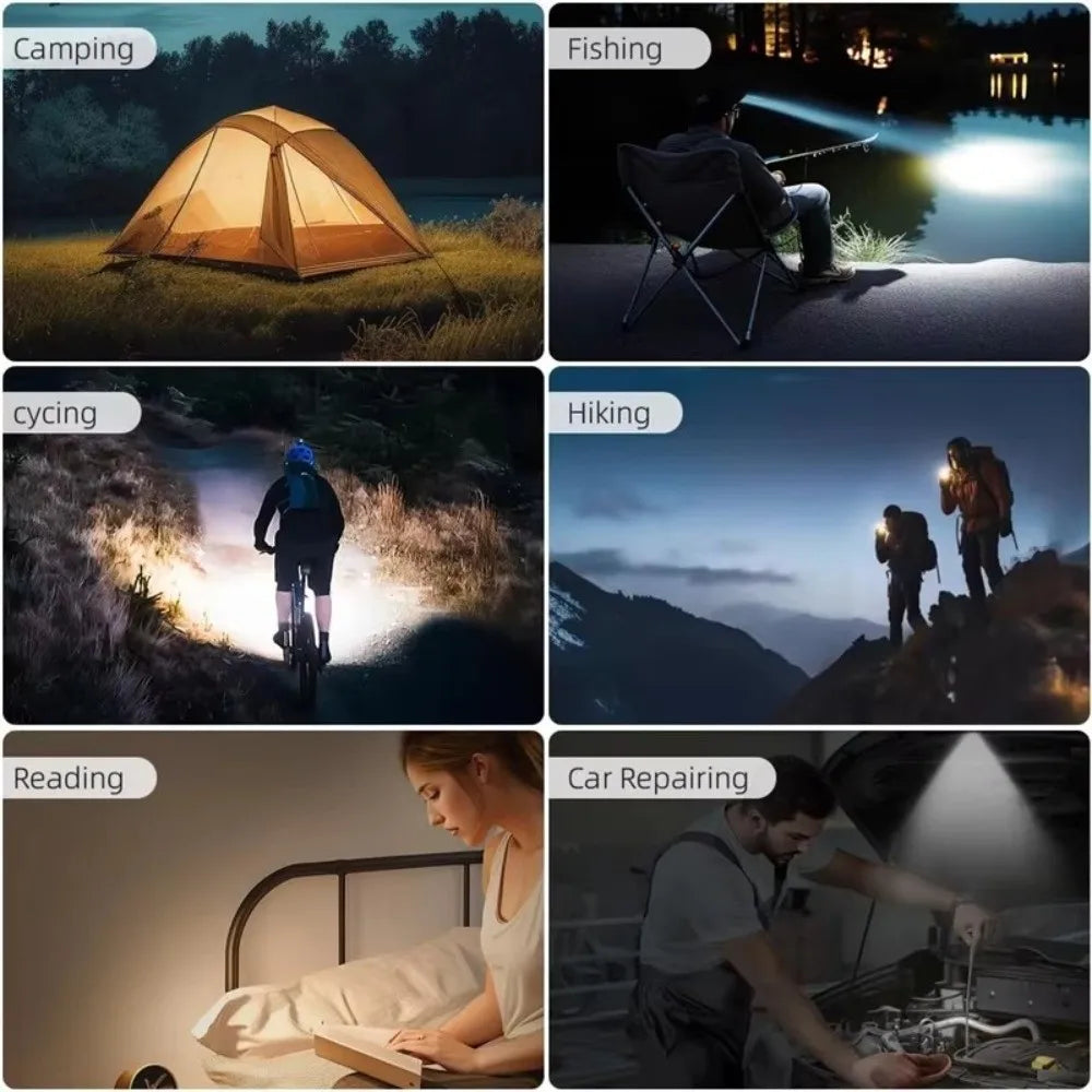Portable LED Keychain Flashlight 600 Lumen USB Rechargeable LED Keychain Flashlight Richie's Default Title