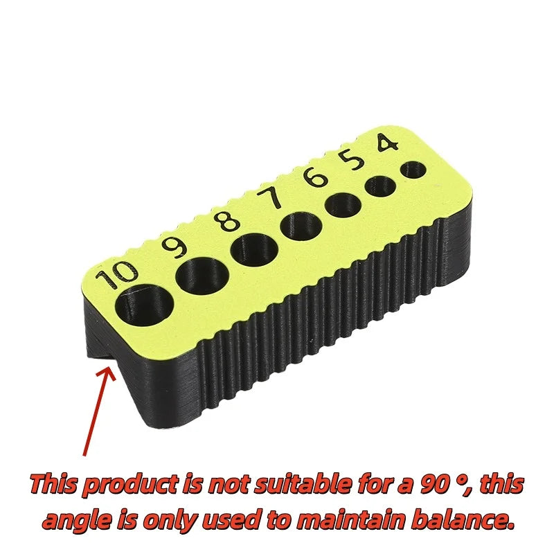 Precision Drill Guide Jig Block for 4–10mm Drill Bits | DIY Tool Drill Guide Jig Richie's