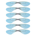 50Pcs Chiffon Dragonfly Wing Decors for DIY Earrings & Crafts Jewelry Craft Supplies Richie's