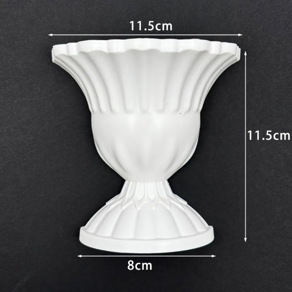 French Hand-Painted Half Wall Vase – DIY Flower Pot Décor Decorative Wall Vase Richie's Style B