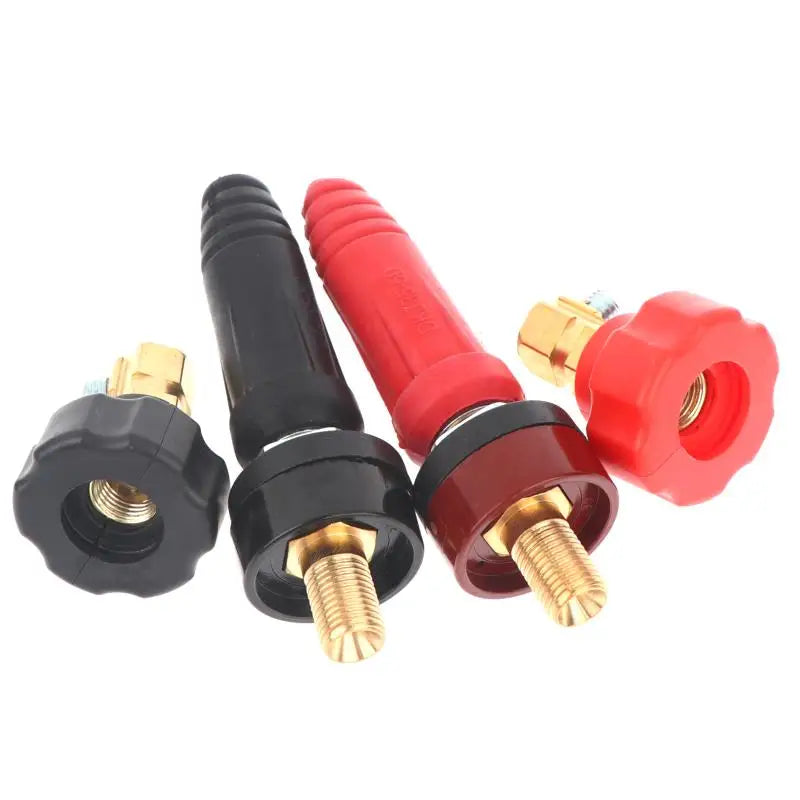 Thai Style Welder Plug Pure Copper Core DKJ10-25 DKJ35-50 Welding Connector Plug Richie's