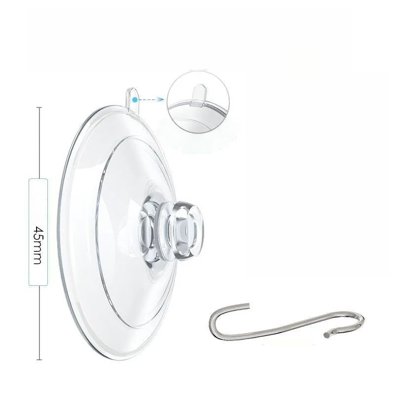 Suction Cup Hooks – No-Drill Wall Hanger for Kitchen & Bathroom Suction Cup Hooks Richie's