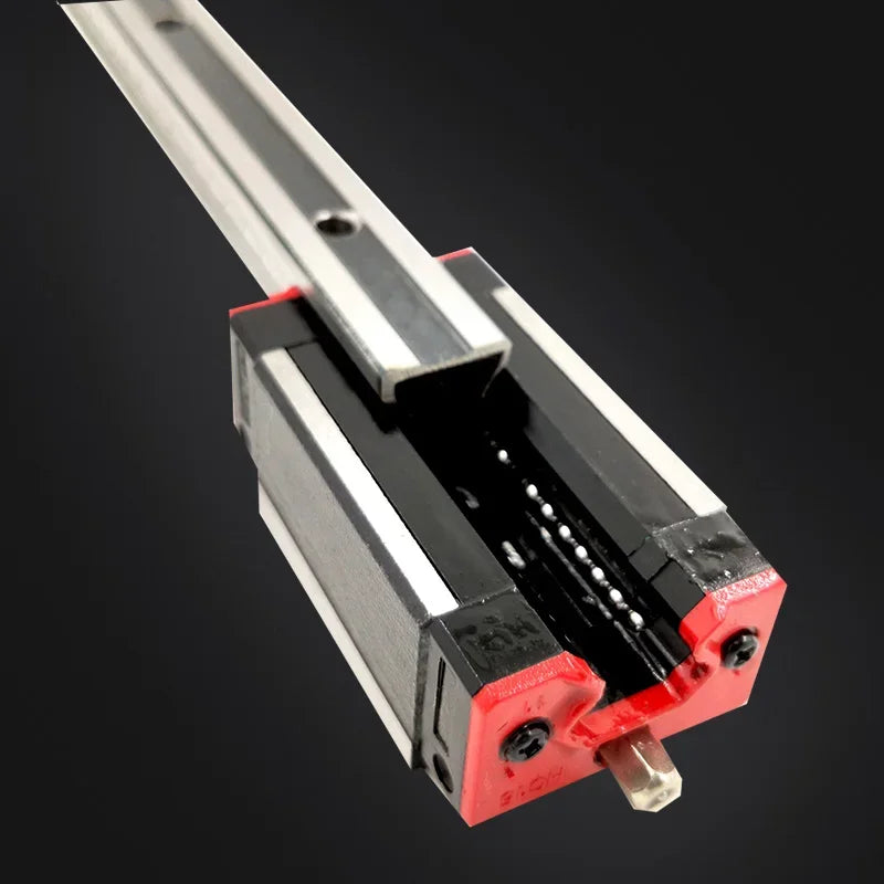 HGR25 Linear Guide Rail 2PCS + 4PCS HGH25CA/HGW25CC Blocks CNC Linear Guide Rail Set Richie's