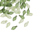 100pcs Acrylic Leaf Beads for DIY Jewelry Making & Crafts Craft Beads Richie's