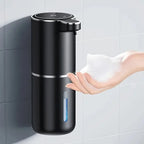 Automatic Foam Soap Dispenser Wall-Mounted | USB Rechargeable Soap Dispenser Richie's T380-Foam black