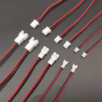 JST 2-Pin Connector Male Female – 1.25mm, 2.0mm & 2.54mm Pitch Wire Plug Connector Richie's