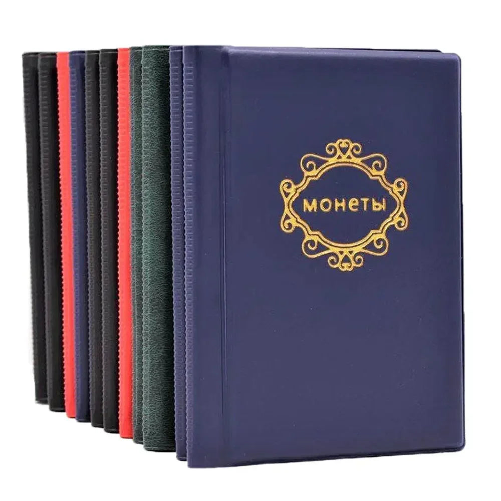 PU Leather Coin Album 120 Pockets 10 Pages Collection Book Coin Collection Album Richie's