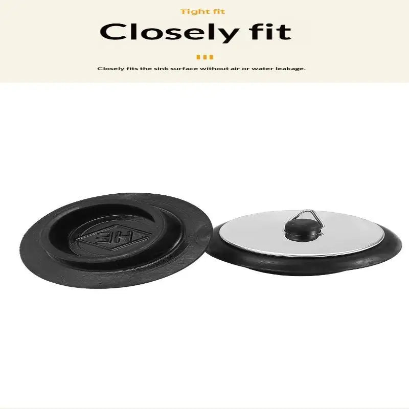 Stainless Steel Sink Stopper with Chain – Leak-Proof Drain Sink Drain Stopper Richie's