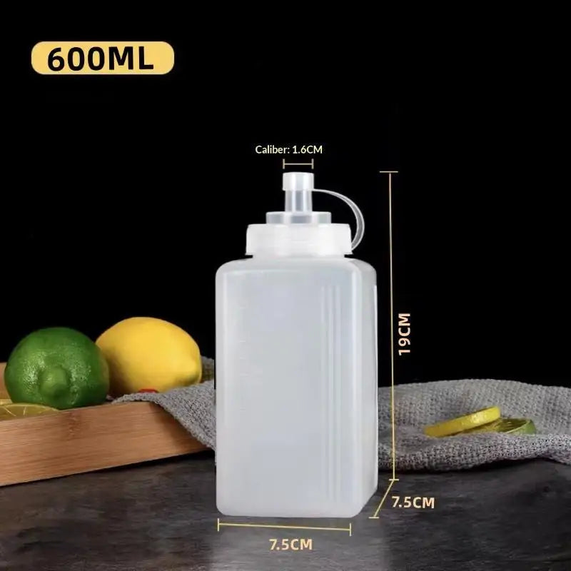 Wide Mouth Squeeze Sauce Bottles 600/800/1000ml – Leak-Proof Condiment Squeeze Bottle Richie's A1