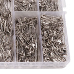 460pcs Bulk Safety Pins Set – 7 Sizes, Sturdy Iron, Reusable Safety Pins Set Richie's Default Title