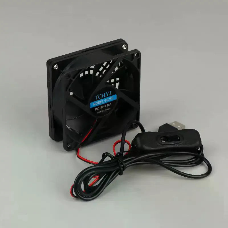 USB Aquarium Cooling Fan Adjustable Angle Variable Speed Fish Tank Aquarium Cooling Fan Richie's