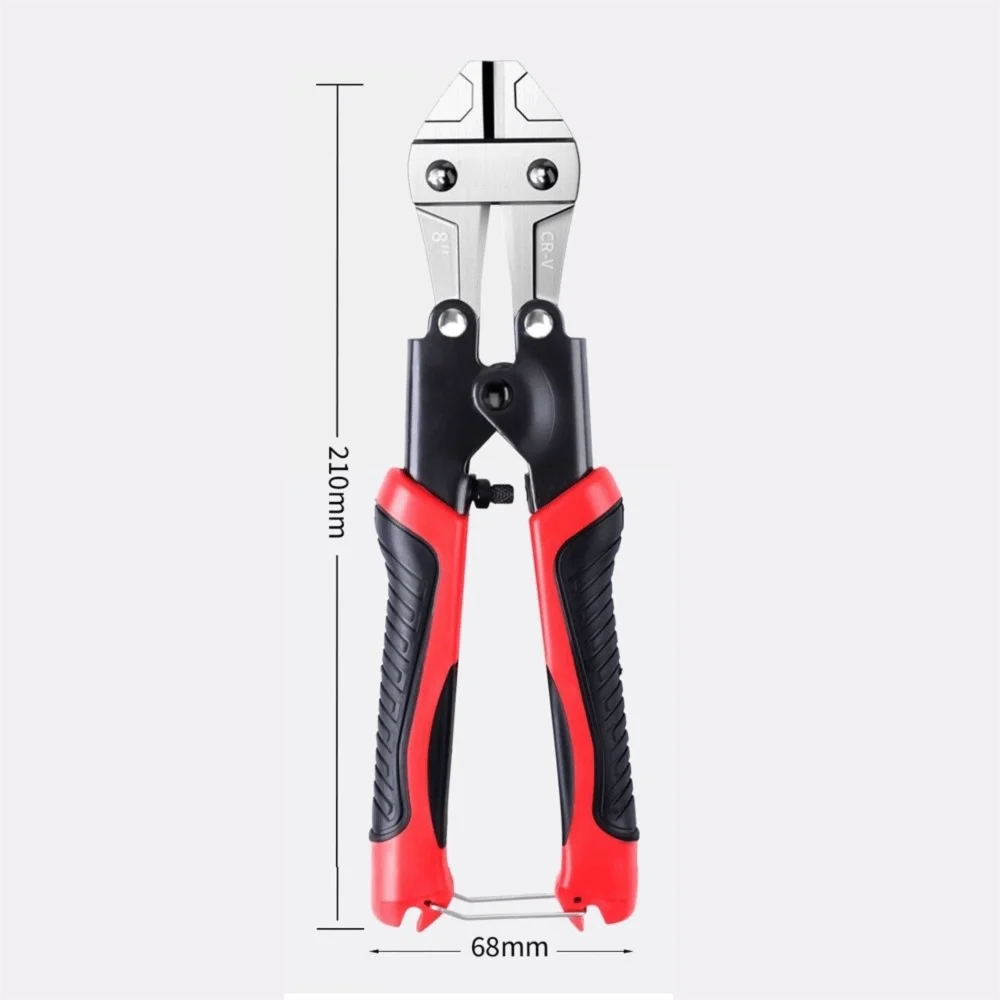 Mini Bolt Cutter Metal Wire Shears | Rubber Handle 210mm Mini Bolt Cutter Richie's B