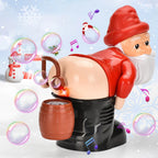 Christmas Santa Claus Bubble Blower with Music & Light Bubble Blower Toy Richie's