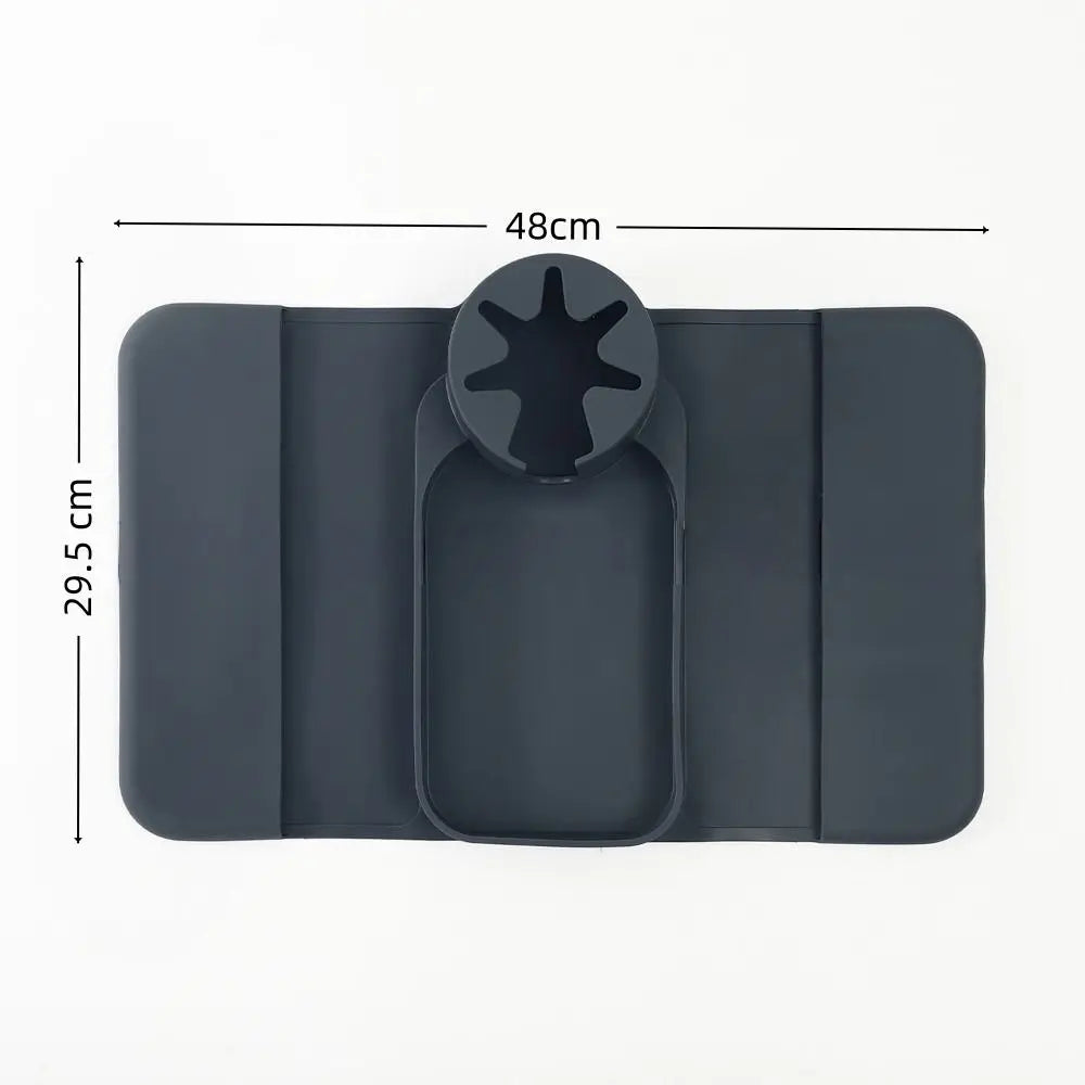 Silicone Sofa Cup Holder Non-Slip Armrest Tray with Side Pocket Sofa Armrest Tray Richie's