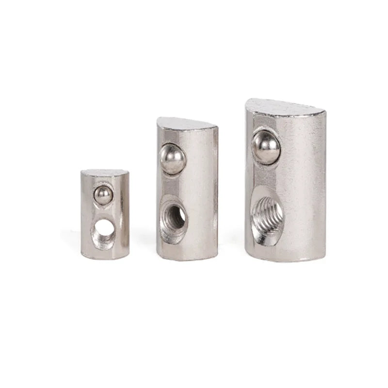 T Spring Nuts M3–M8 for 2020–4545 Aluminium Profile | 10/20 PCS T Spring Nuts Richie's