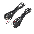 5Pcs Micro USB 2/4 Pin Male Female Connector DIY Charging Cable USB Connector Kit Richie's