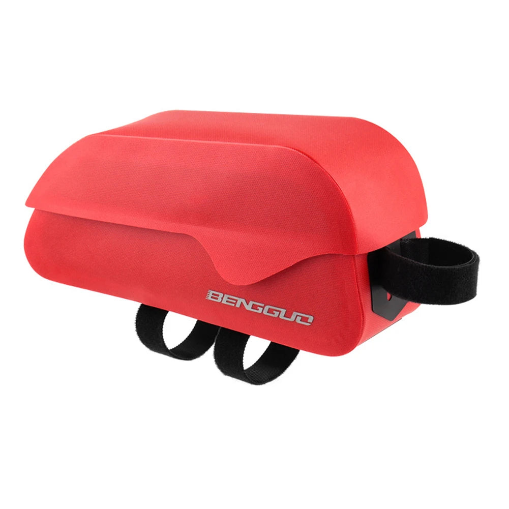 Waterproof Magnetic Lid Bike Top Tube Frame Bag – MTB & Road Bike Frame Bag Richie's Red