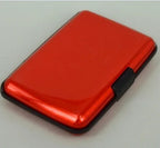 Aluminum RFID Blocking Card Holder Slim Hard Case Wallet RFID Card Holder Richie's Orange