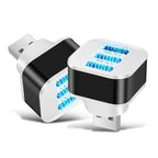 3-Port Mini USB 2.0 Hub Splitter | Portable Travel Charger USB Hub Splitter Richie's